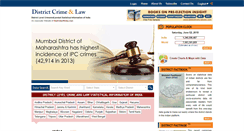 Desktop Screenshot of districtcrimeandlawstat.com